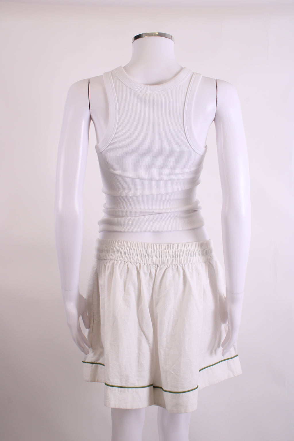 Zimmermann Palm Tree Shorts White 16