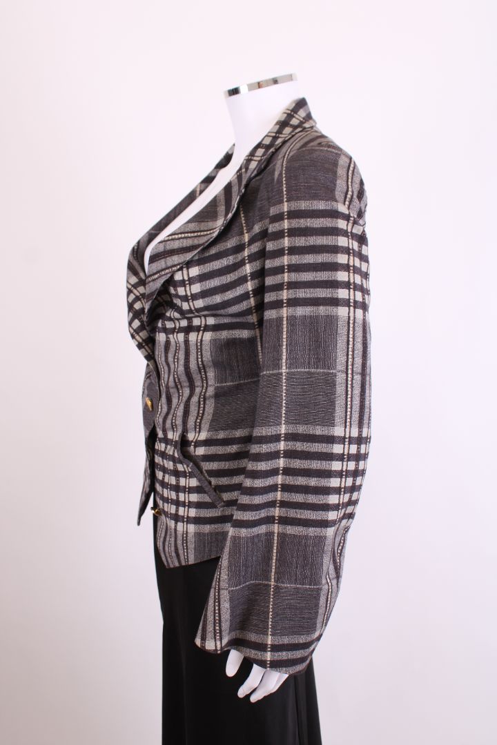 Red Label Vivienne Westwood Check Jacket Grey S