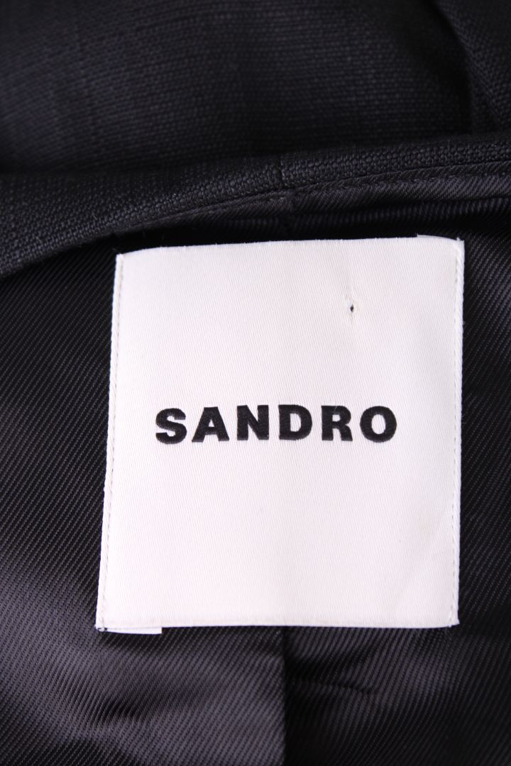 Sandro Oversized Blazer Black S
