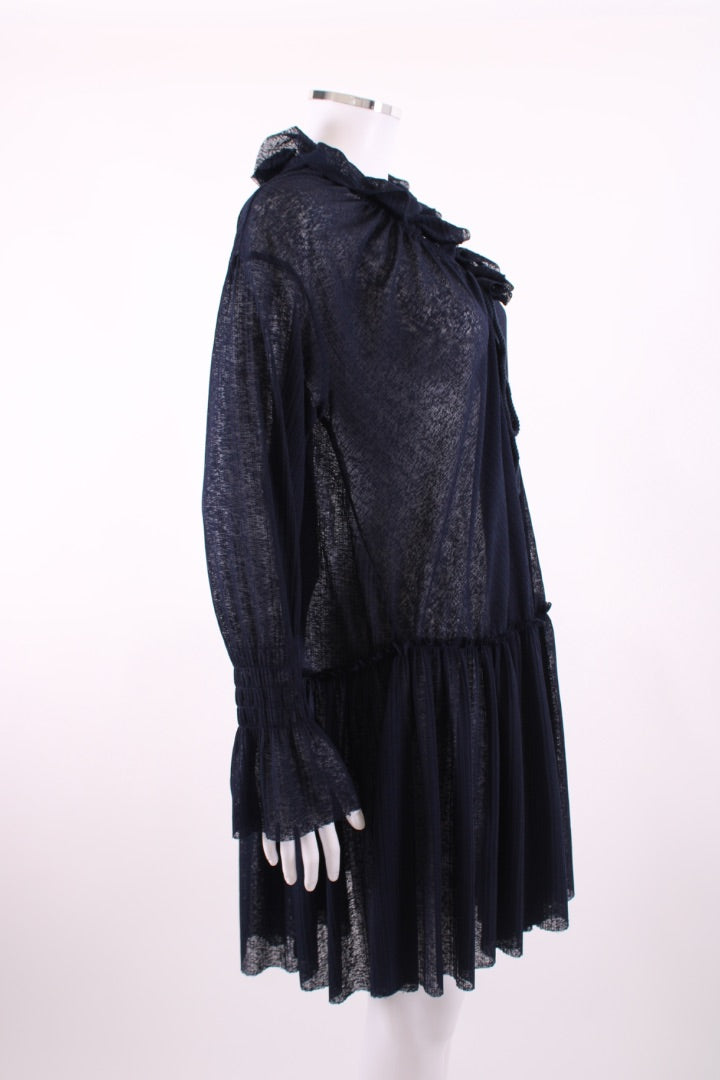 See By Chloe L/S Tunic Dress Navy S
