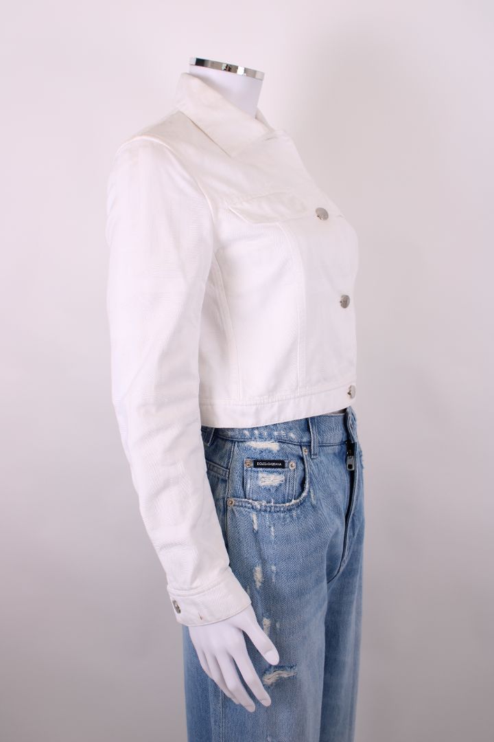 Hermes Denim Jacket White 10