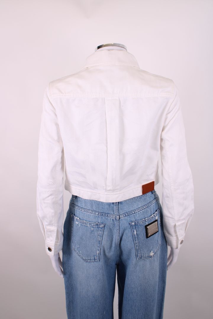 Hermes Denim Jacket White 10