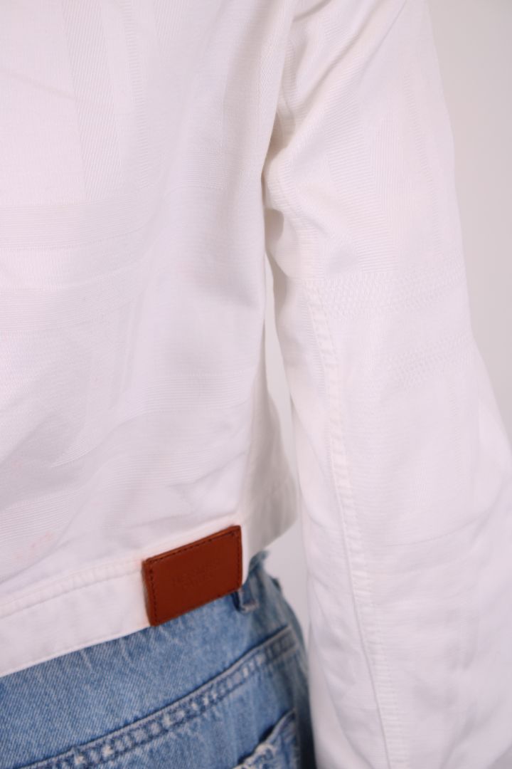 Hermes Denim Jacket White 10