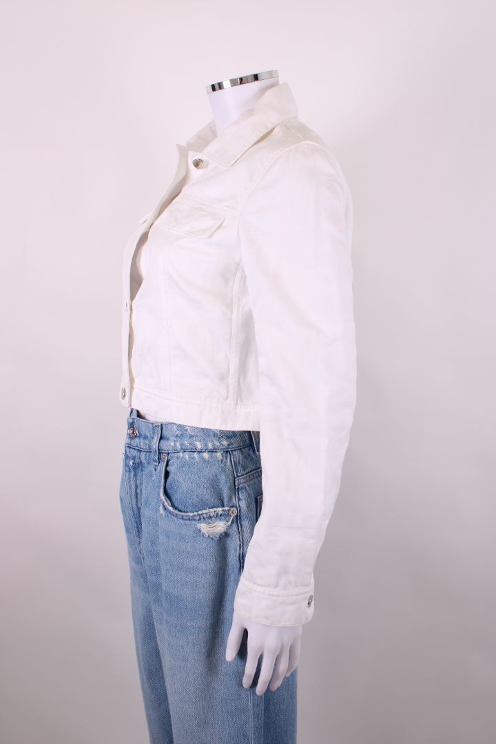 Hermes Denim Jacket White 10