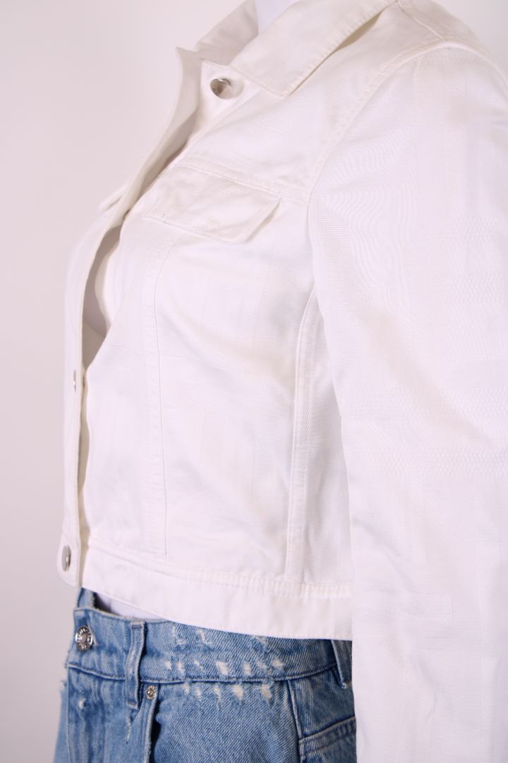 Hermes Denim Jacket White 10