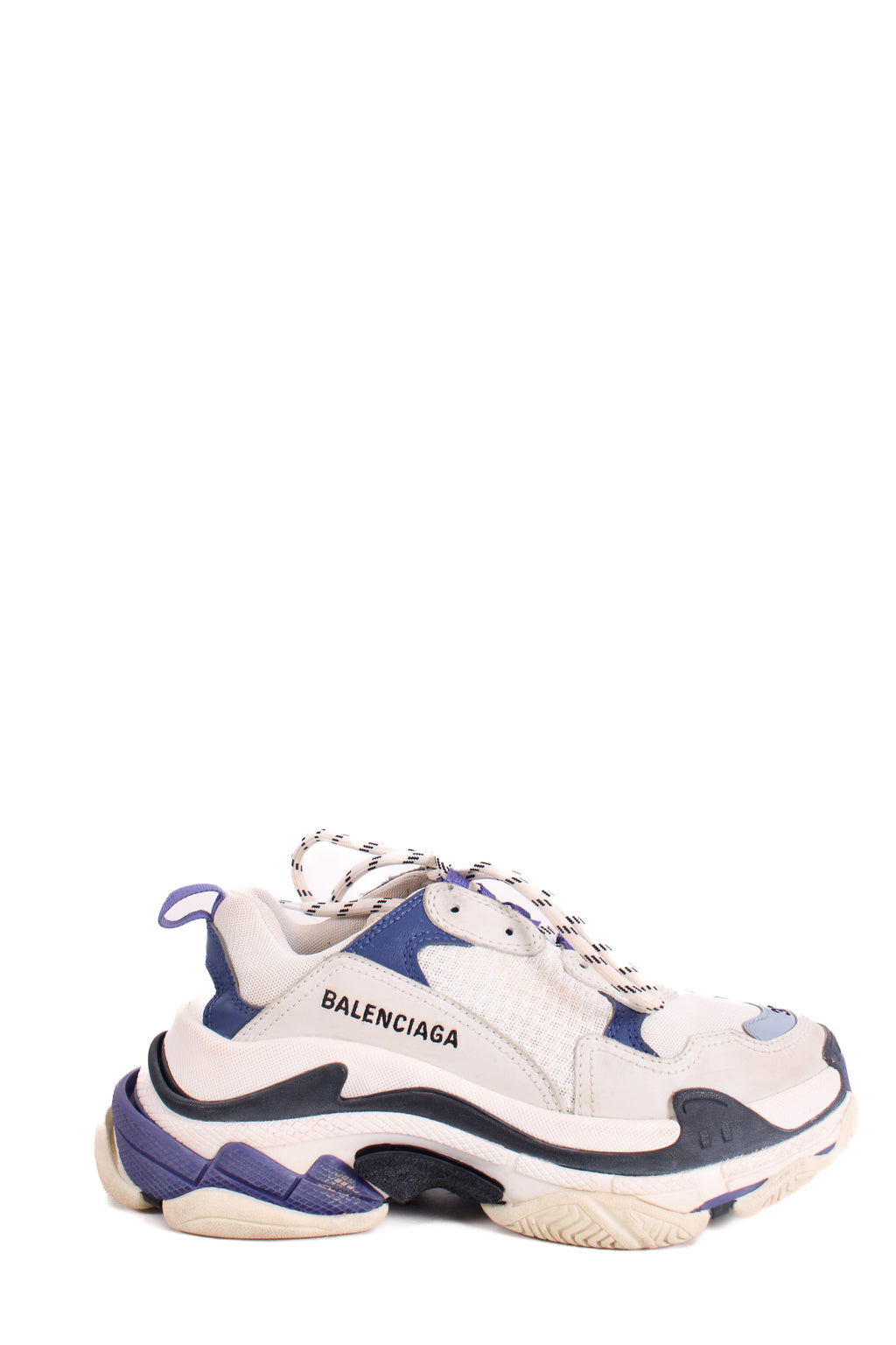 Balenciaga Triple S Trainers Purple/white/black 37