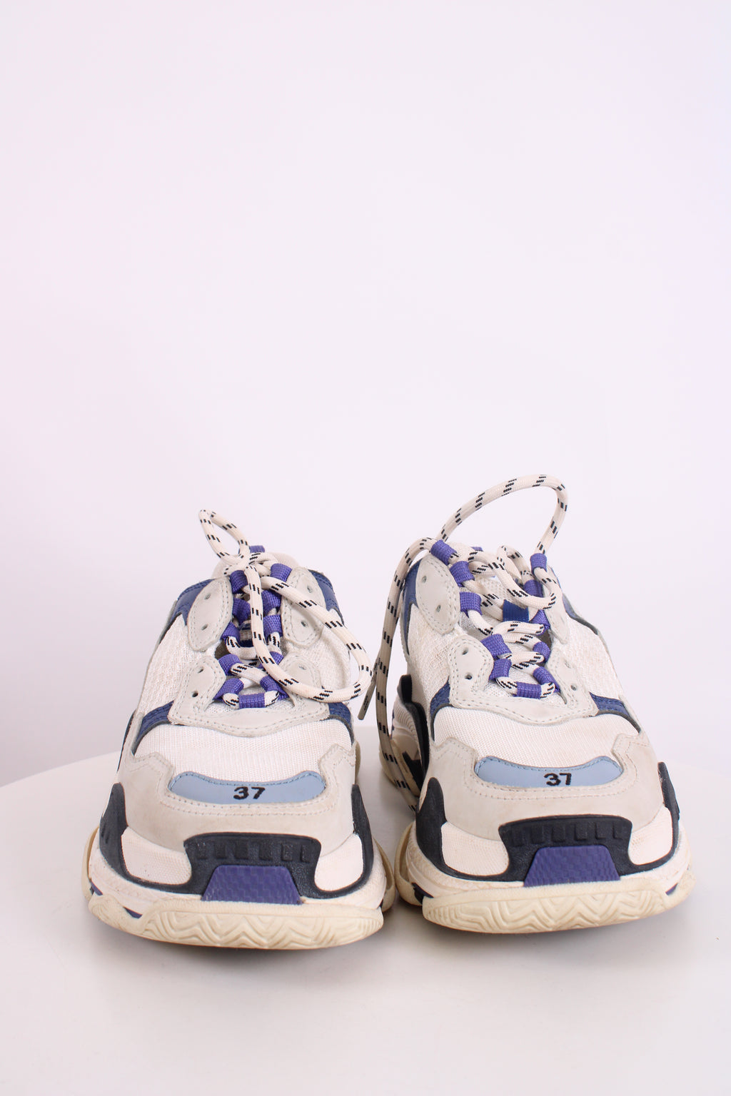 Balenciaga Triple S Trainers Purple/white/black 37