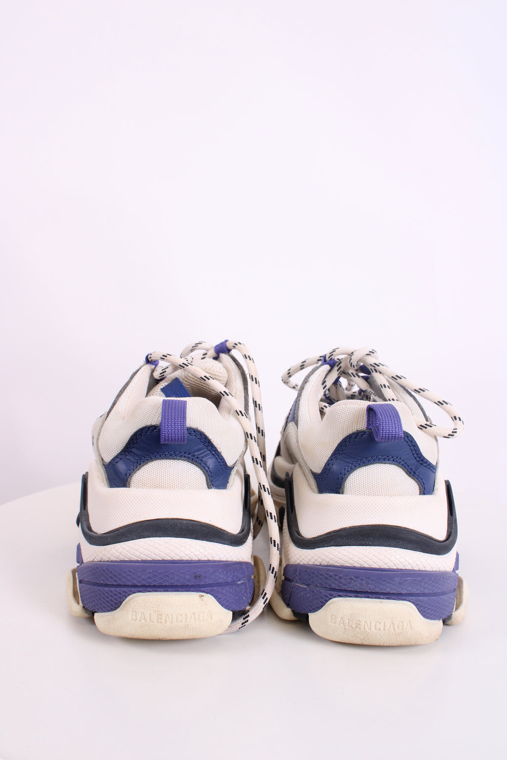 Balenciaga Triple S Trainers Purple/white/black 37