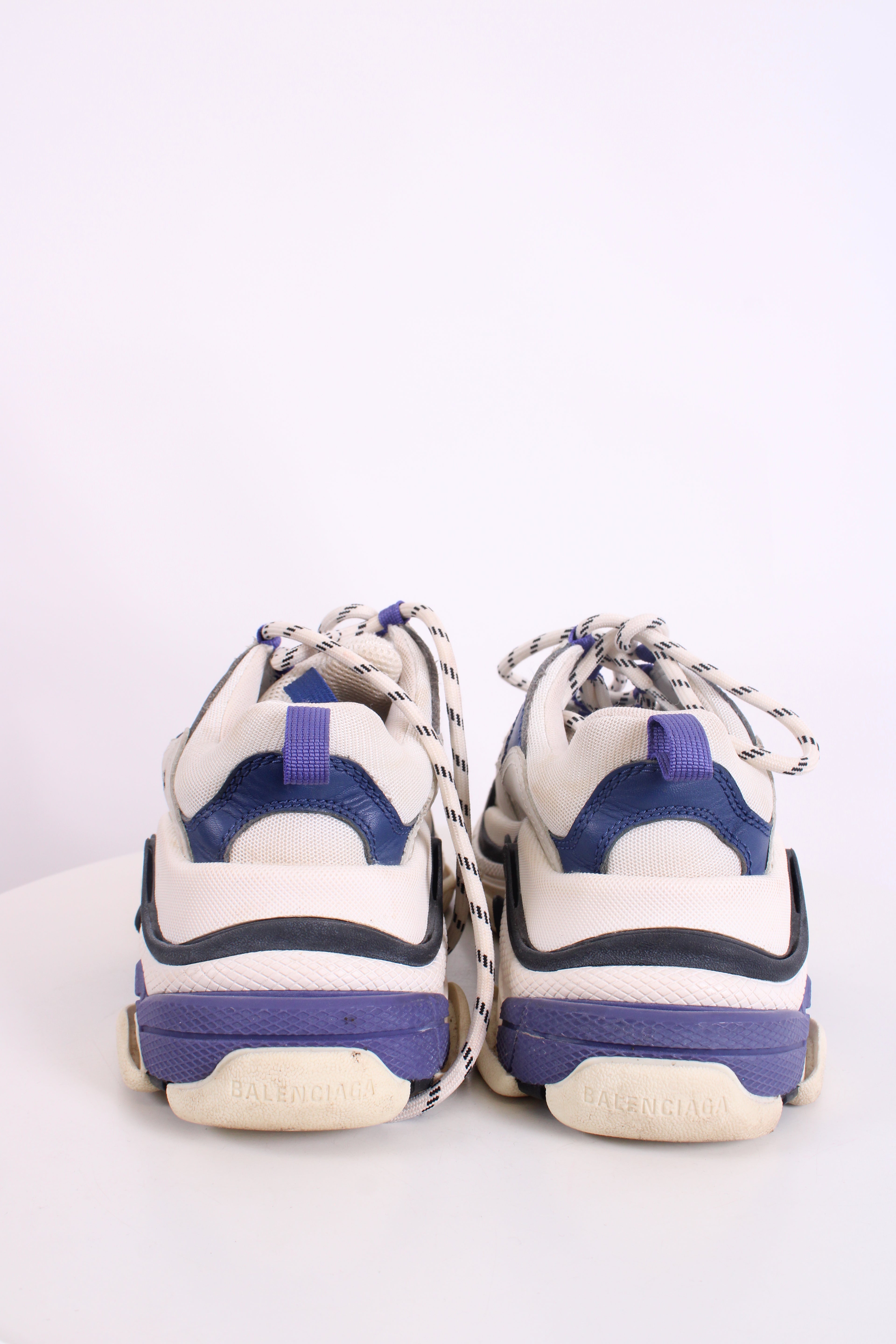 Balenciaga Triple S Trainers Purple/white/black 37