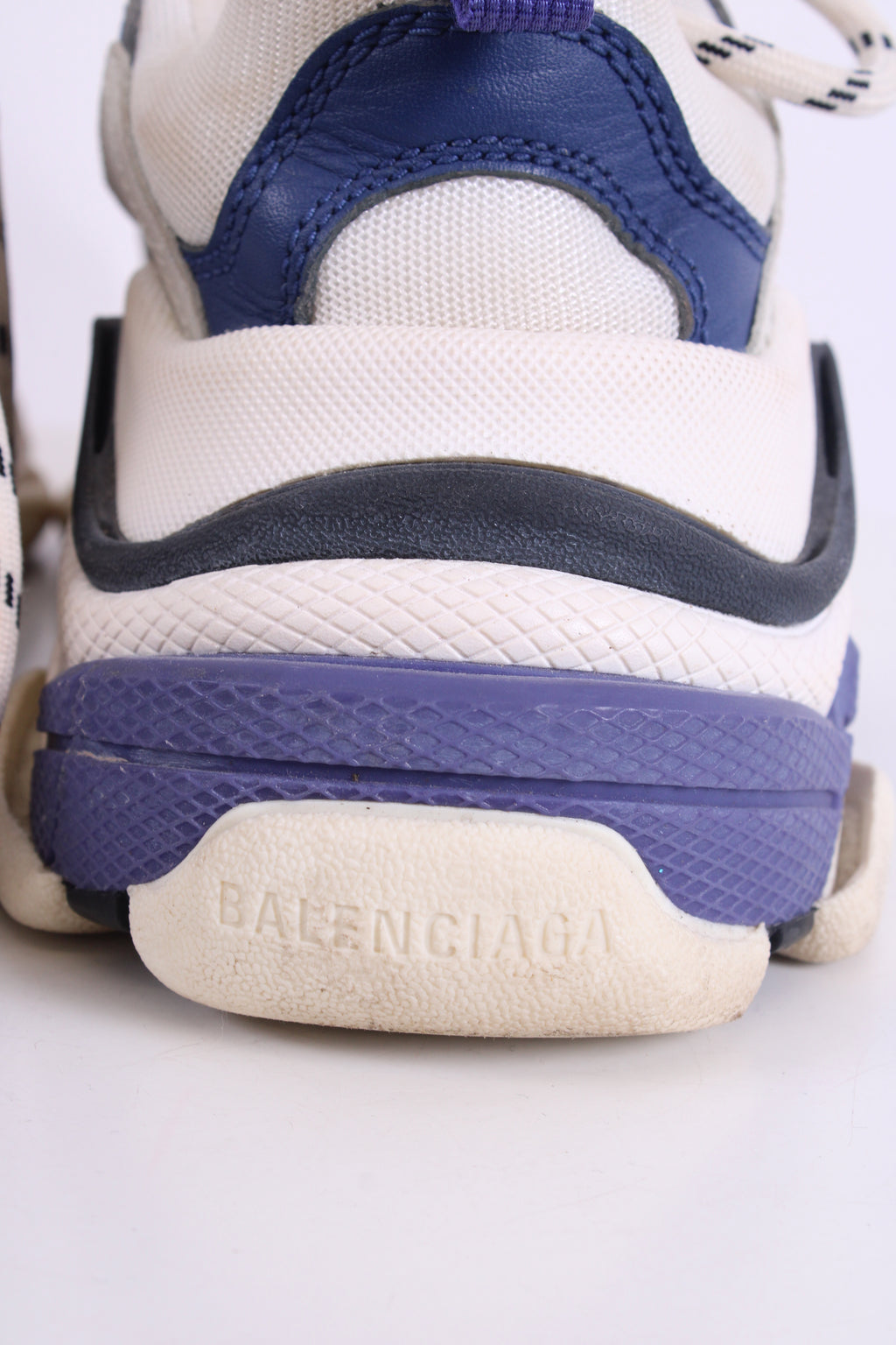Balenciaga Triple S Trainers Purple/white/black 37