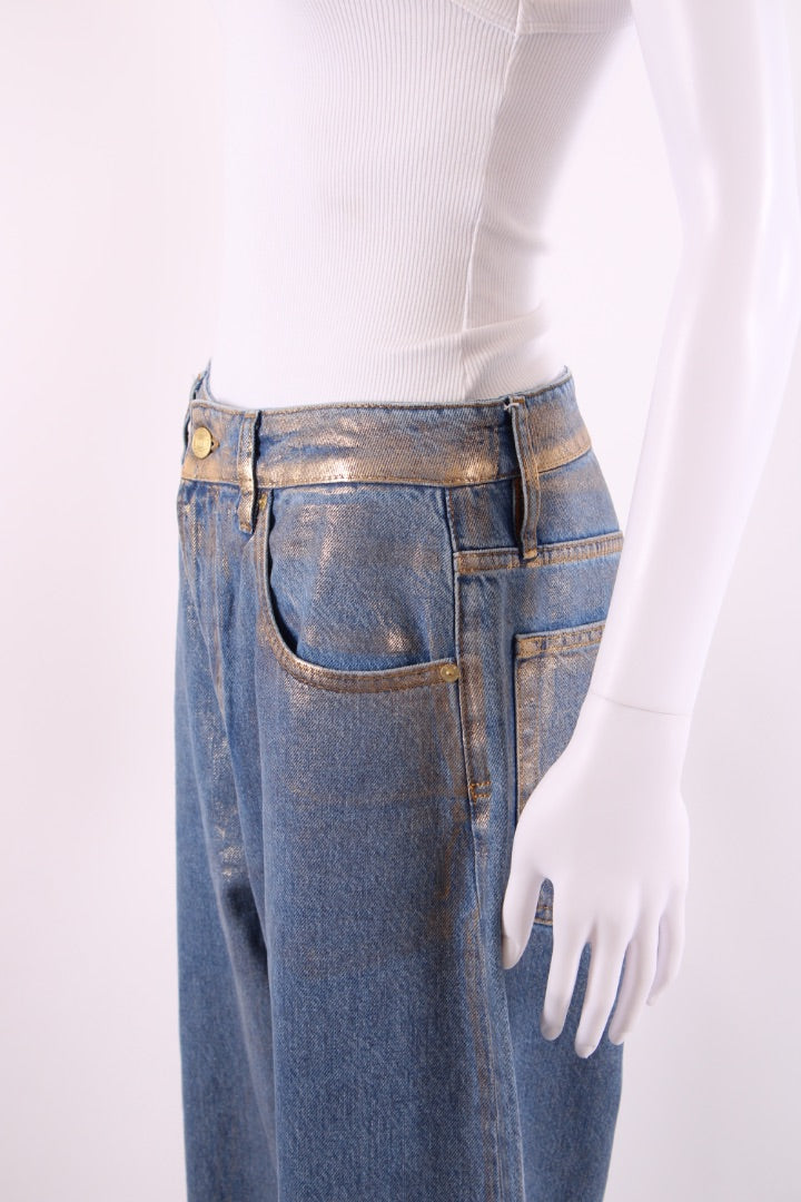 Frame Jeans Denim/ Gold 28W