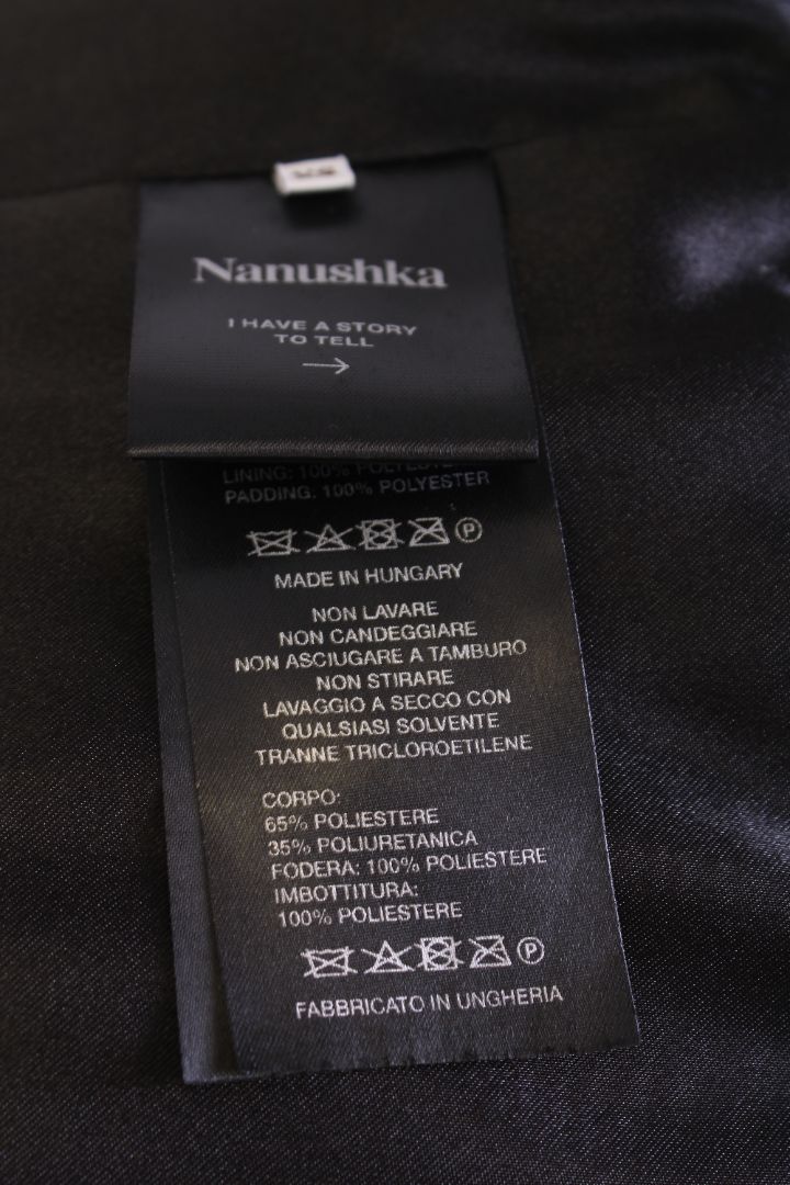 Nanushka Coat Black XS