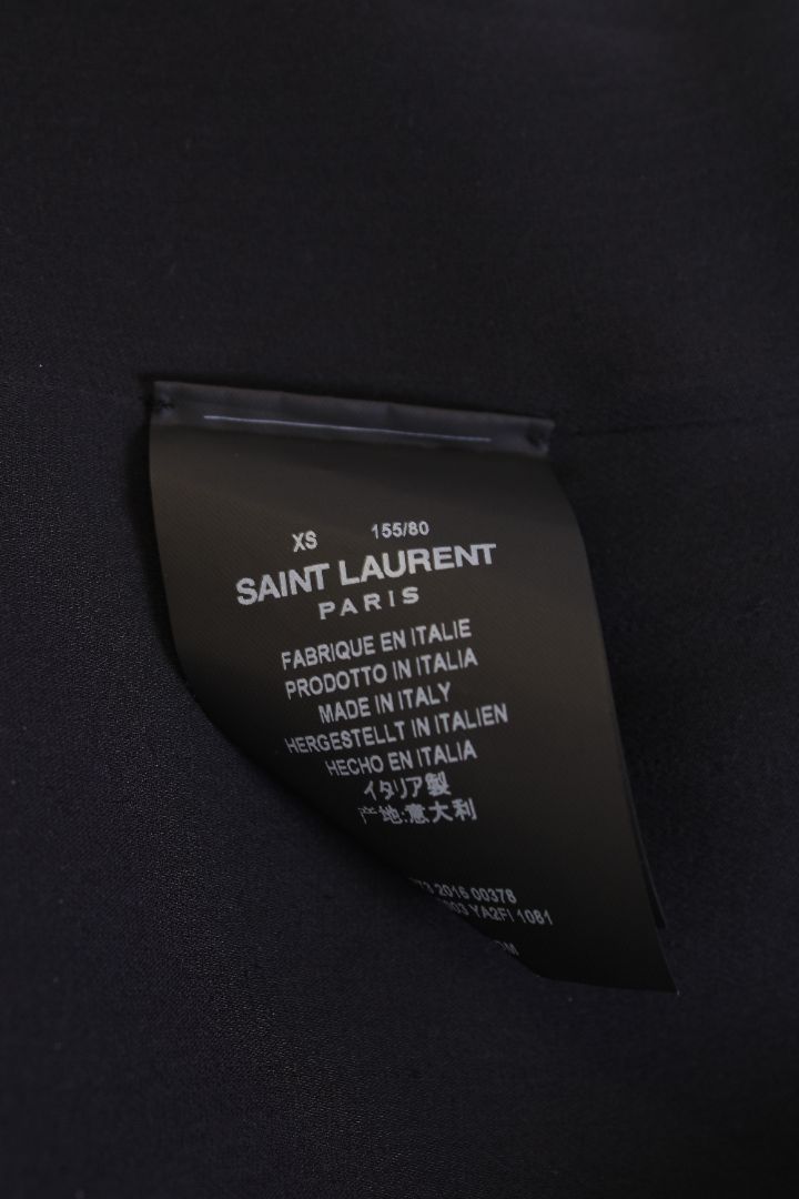 Saint Laurent Heart Trim Cardigan Black XS