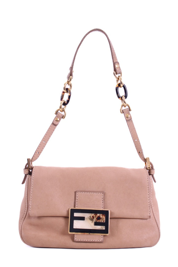 Fendi Mama Forever Mini Bag Metallic Beige