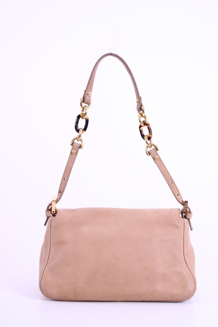 Fendi Mama Forever Mini Bag Metallic Beige