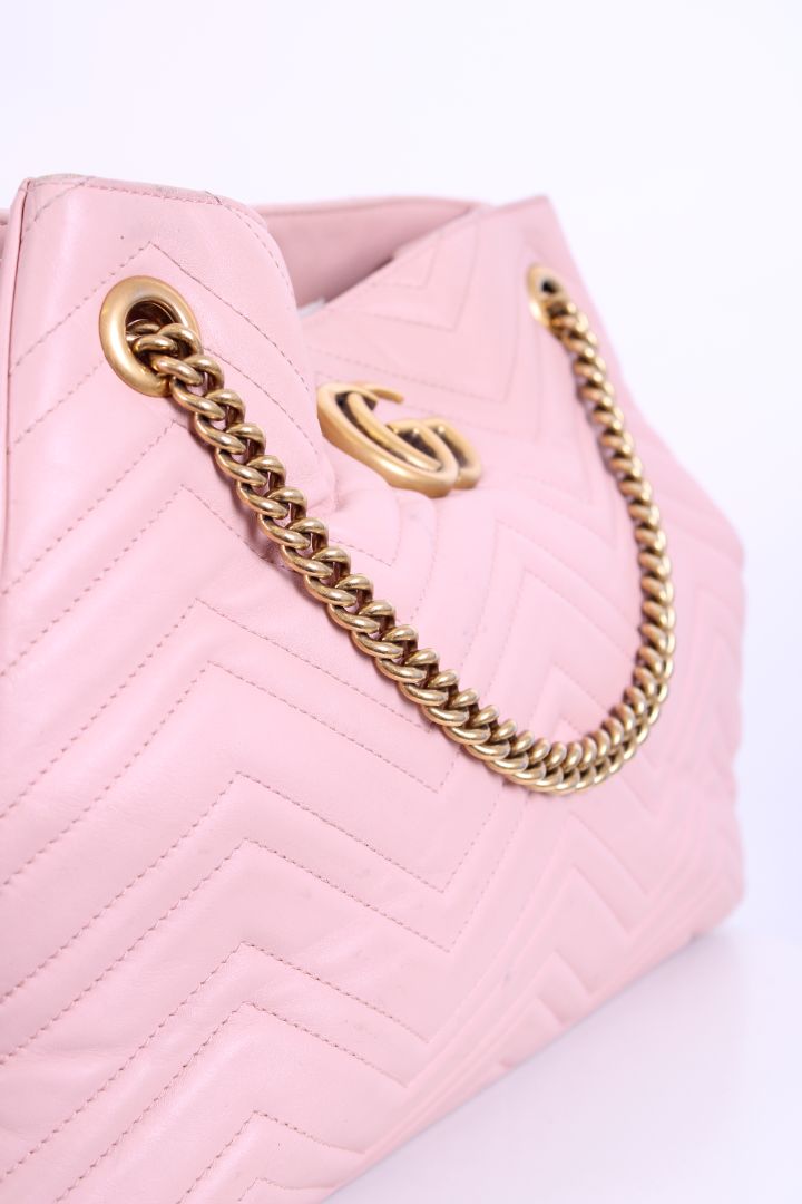Gucci GG Marmont Shoulder Bag Pink