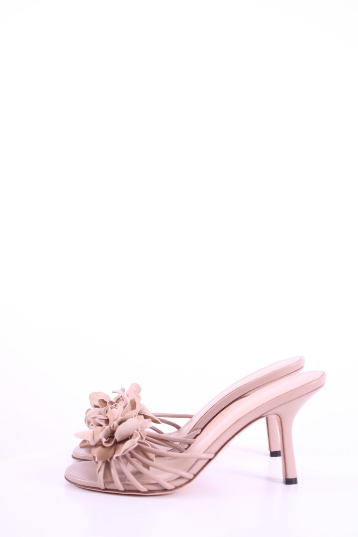 Christian Dior Blossom Mule Heels Nude 39