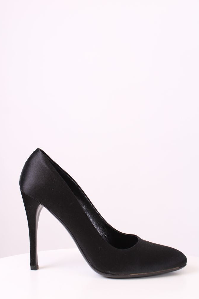 Prada Satin Heels Black 38