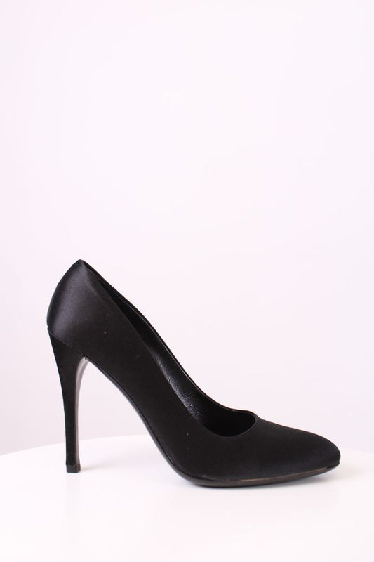 Prada Satin Heels Black 38