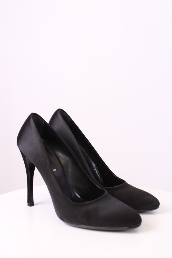 Prada Satin Heels Black 38