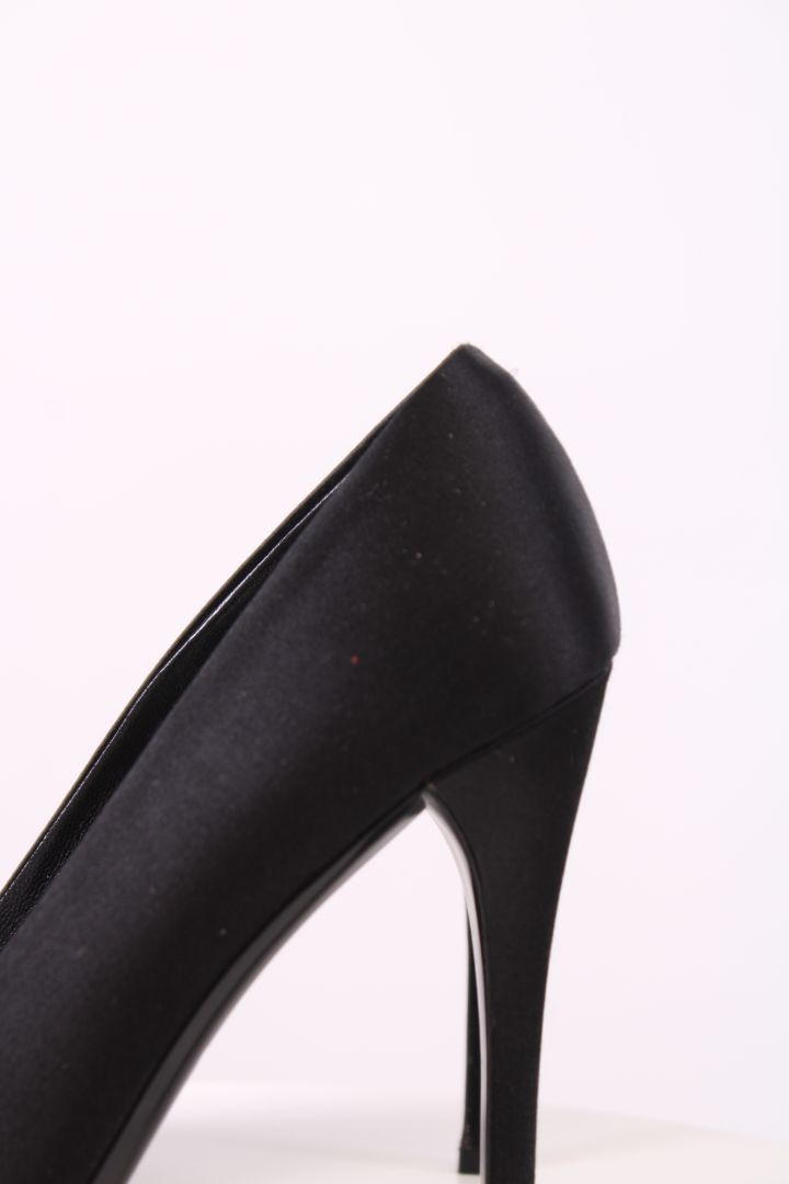 Prada Satin Heels Black 38