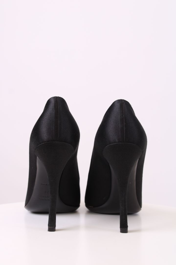 Prada Satin Heels Black 38