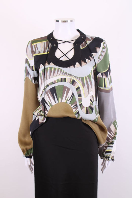Emilio Pucci Patterned Multicolour M