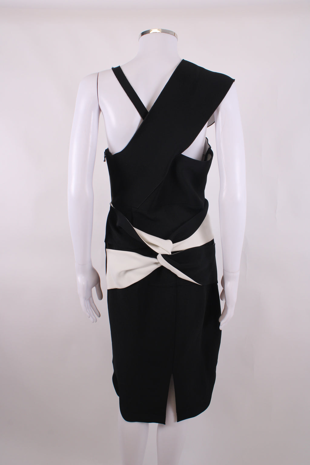 Roland Mouret S/S Dress Black/ White 12