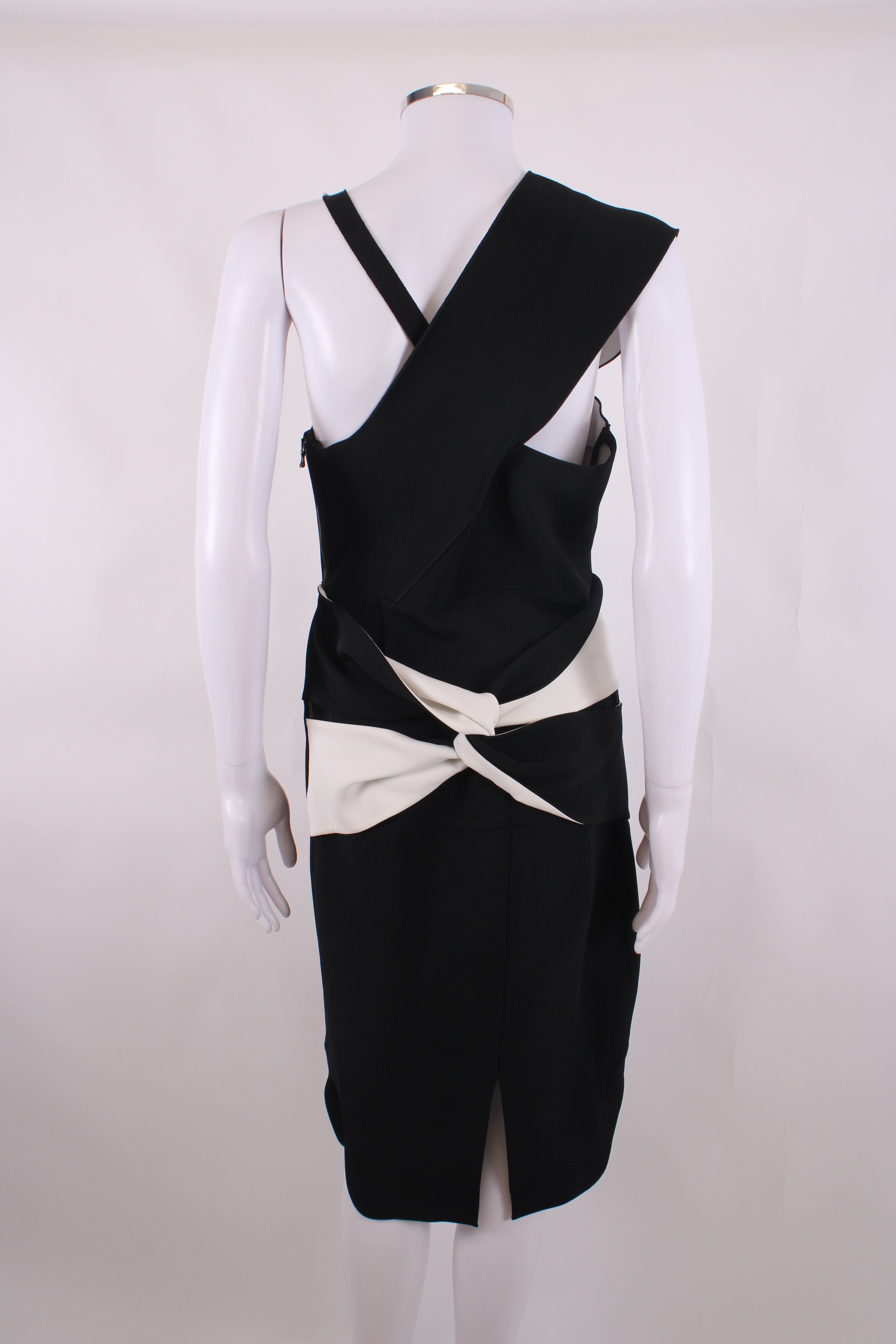 Roland Mouret S/S Dress Black/ White 12