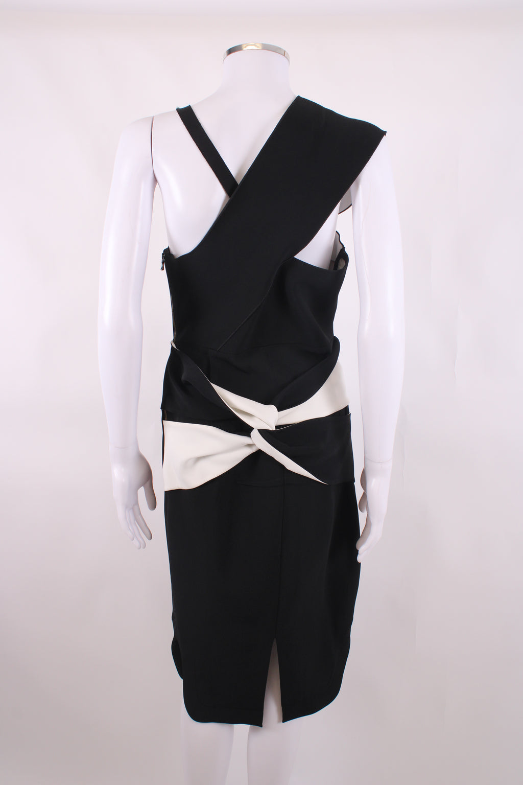 Roland Mouret S/S Dress Black/ White 12