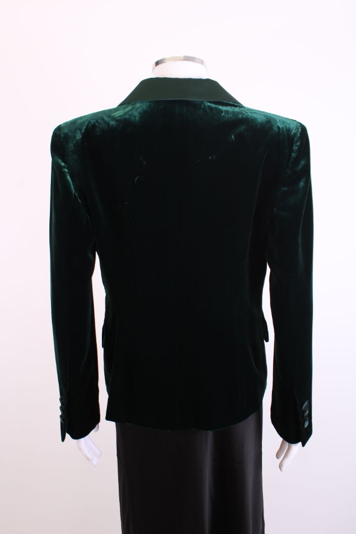 Luisa Spagnoli Velvet Jacket Green M