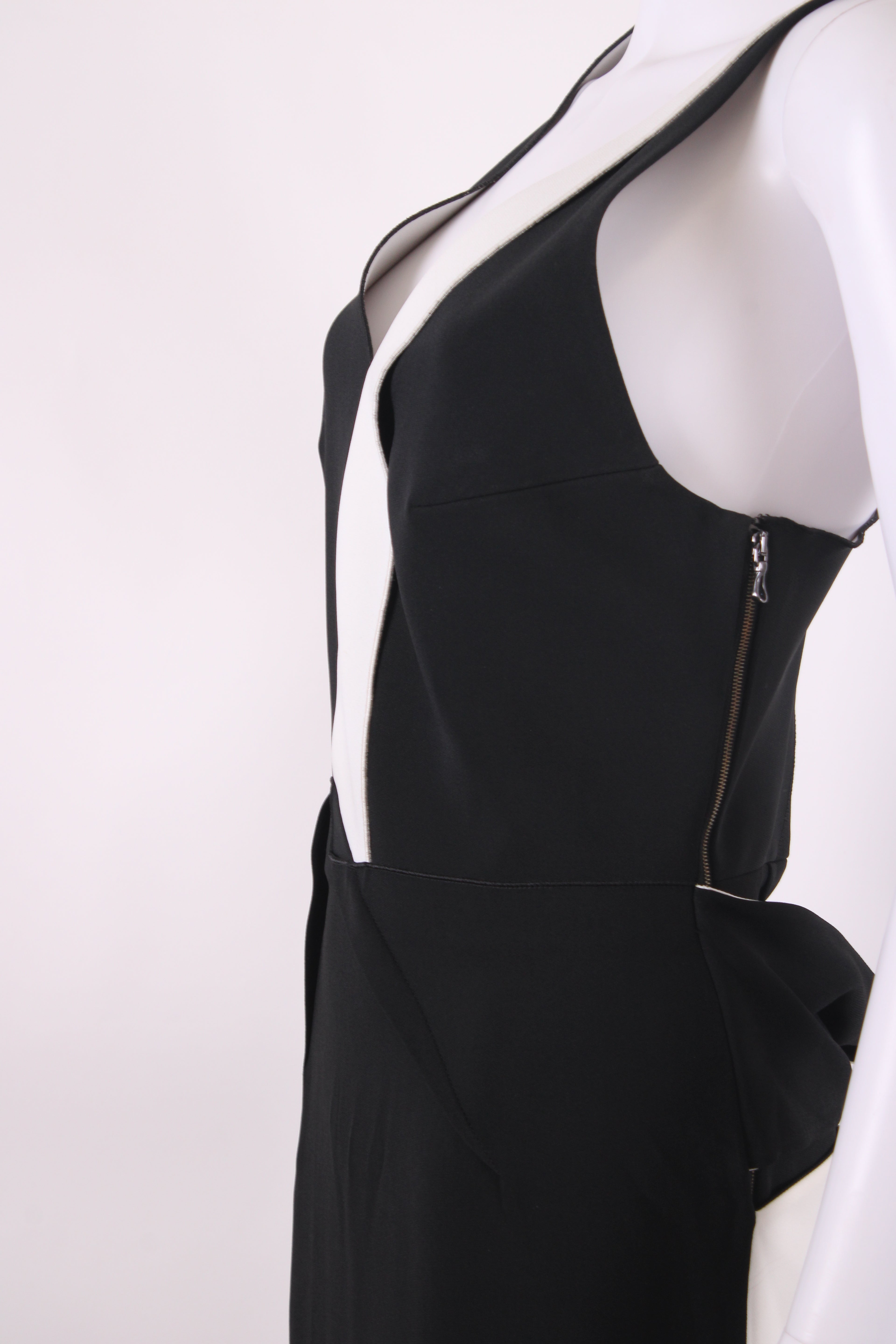 Roland Mouret S/S Dress Black/ White 12