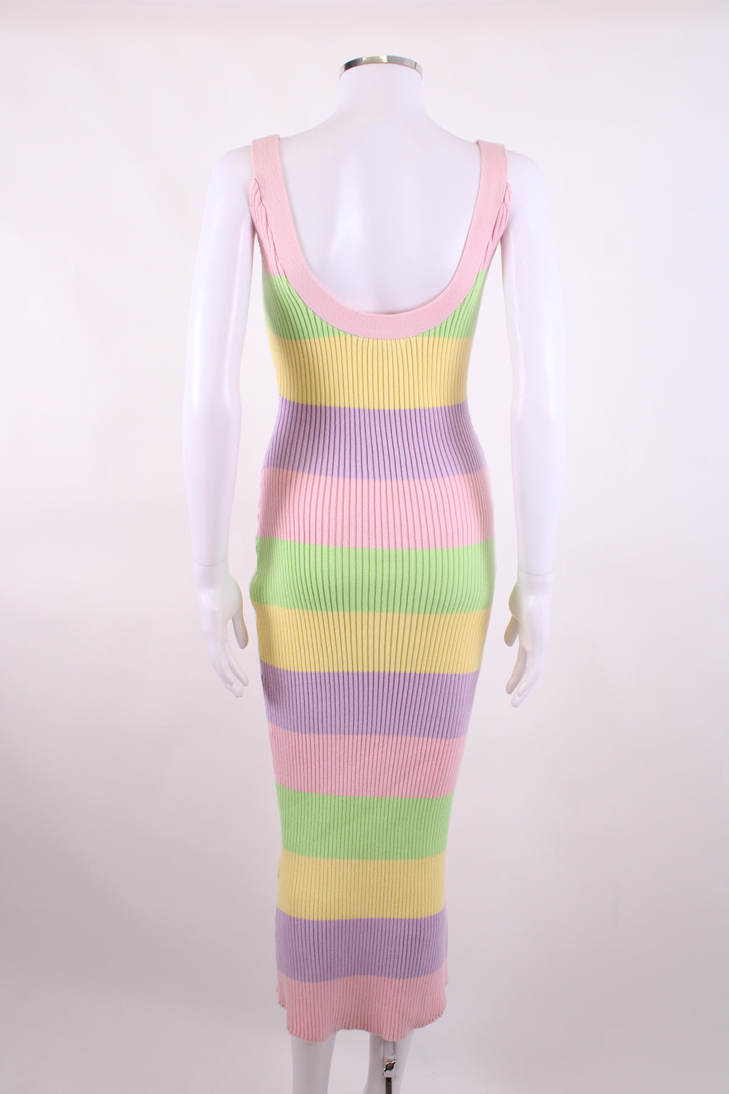 Olivia Rubin Knitted Bodycon Maxi Dress Multicolour XS