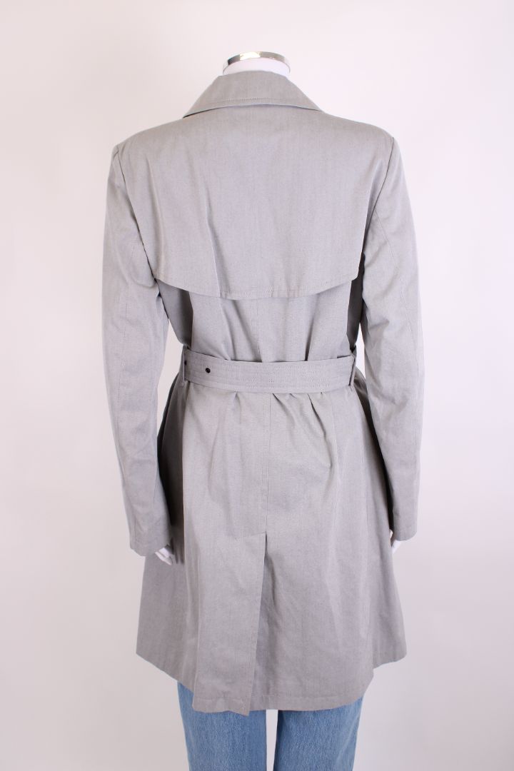 Burberry Mac Coat Grey 14