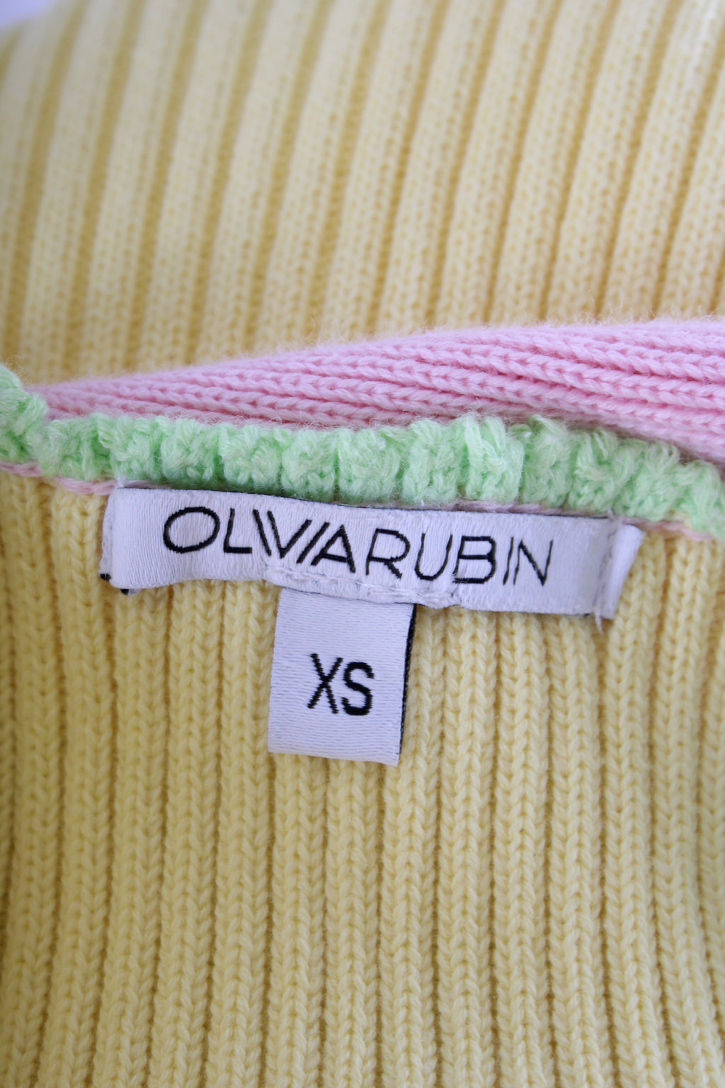 Olivia Rubin Knitted Bodycon Maxi Dress Multicolour XS