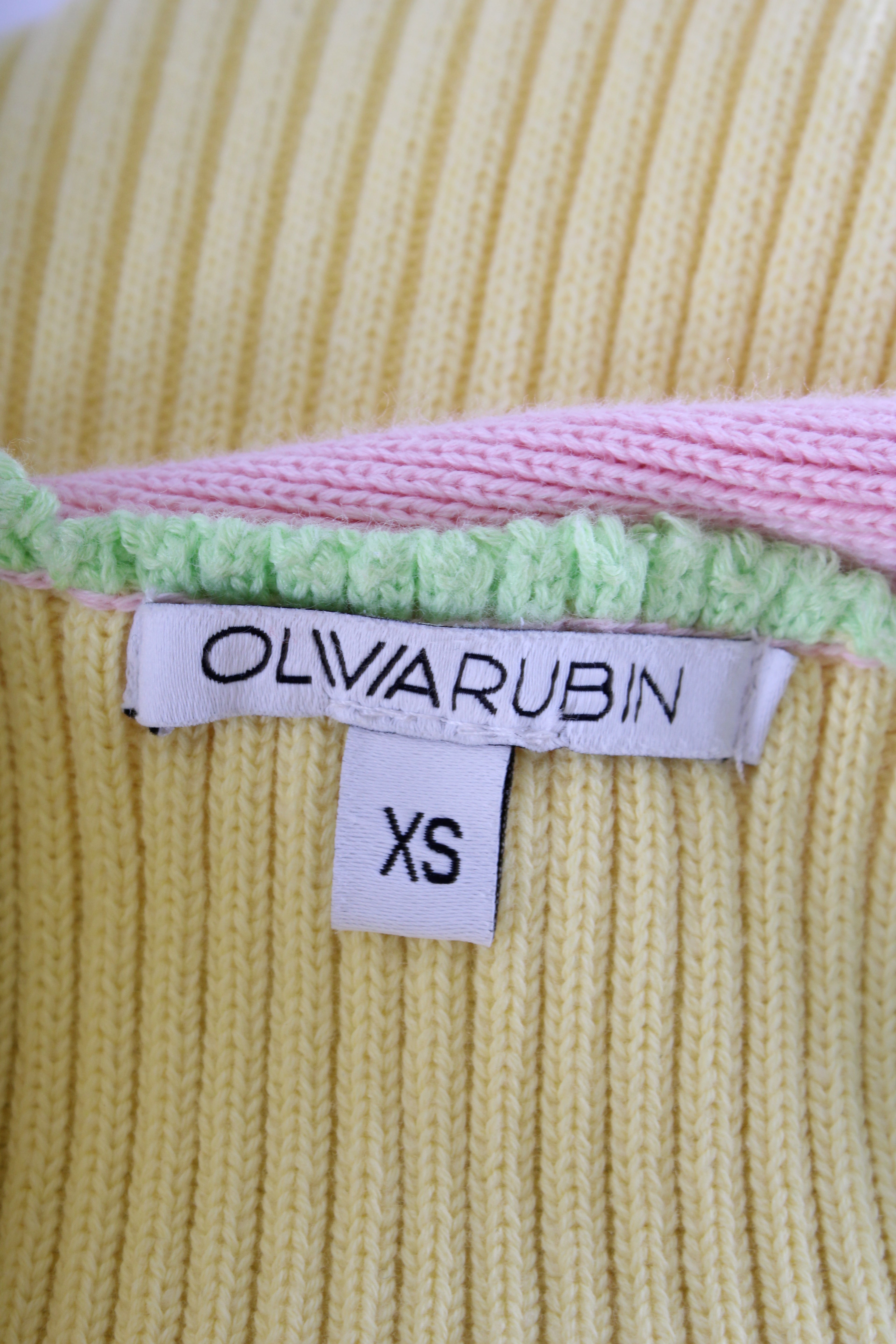 Olivia Rubin Knitted Bodycon Maxi Dress Multicolour XS