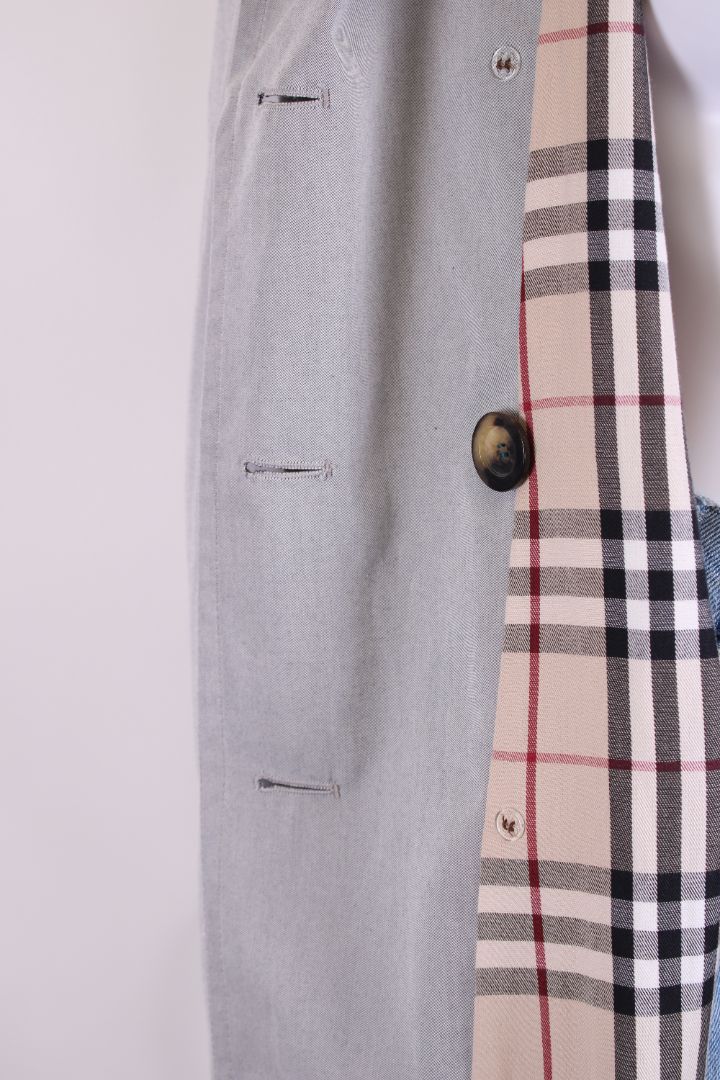 Burberry Mac Coat Grey 14