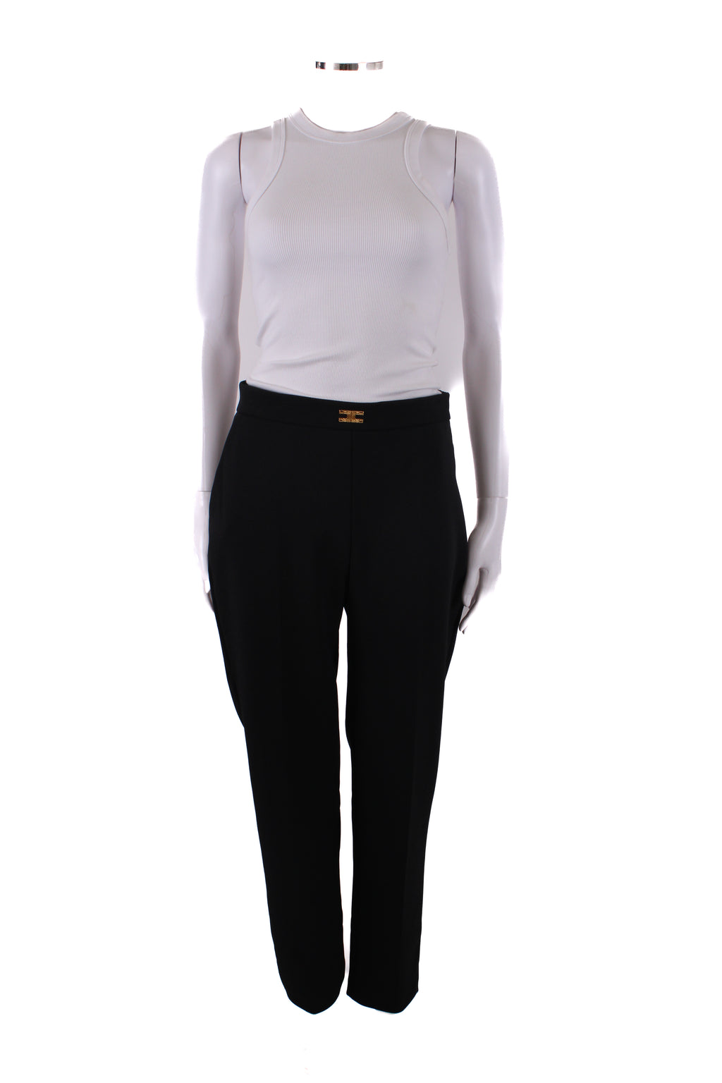 Elisabetta Franchi Tailored Trousers Black 12