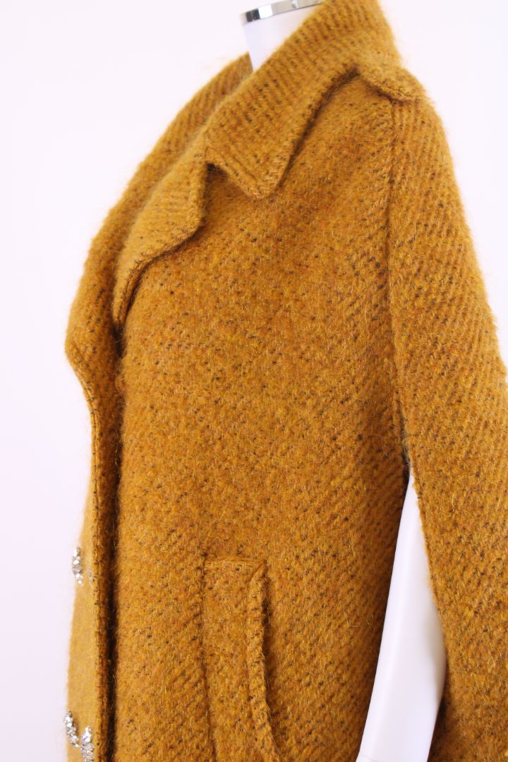 Red Valentino Trench Mustard 10