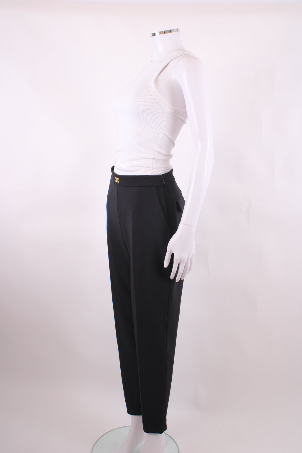 Elisabetta Franchi Tailored Trousers Black 12