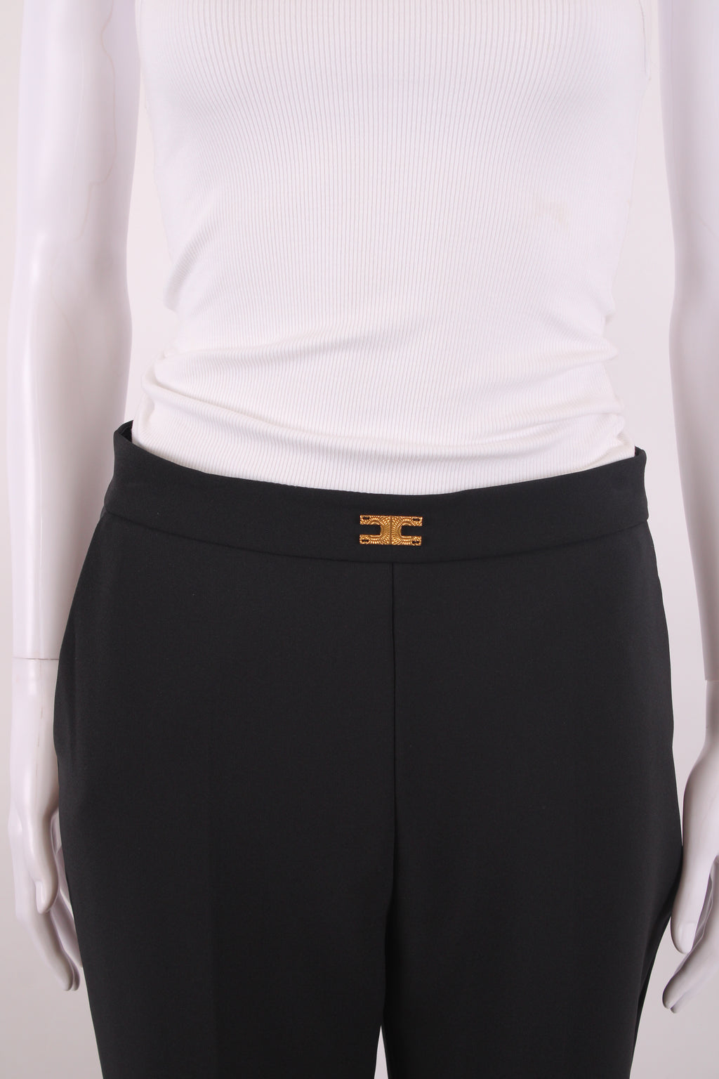 Elisabetta Franchi Tailored Trousers Black 12