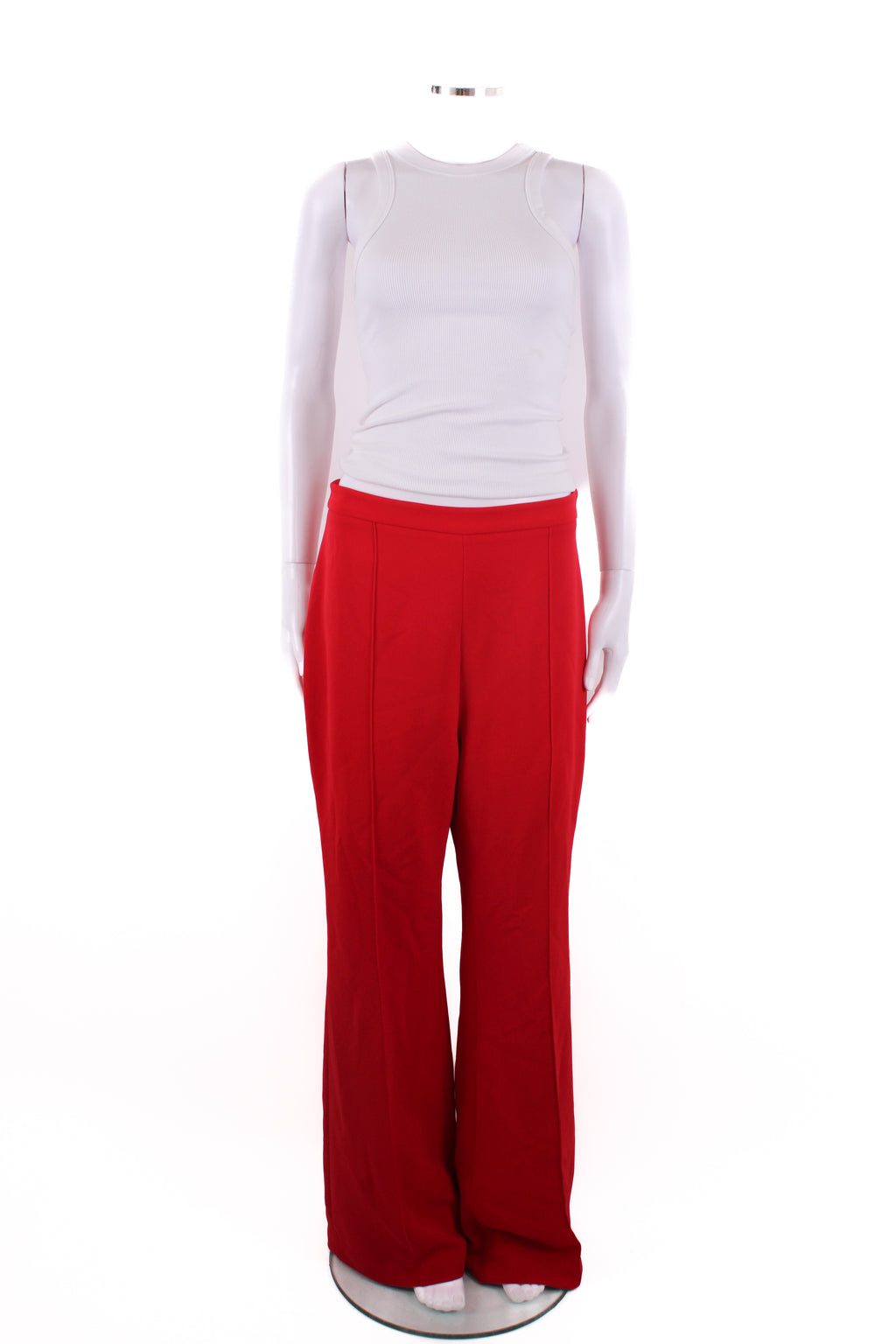 Nadine Merabi Flare Trousers Red 12