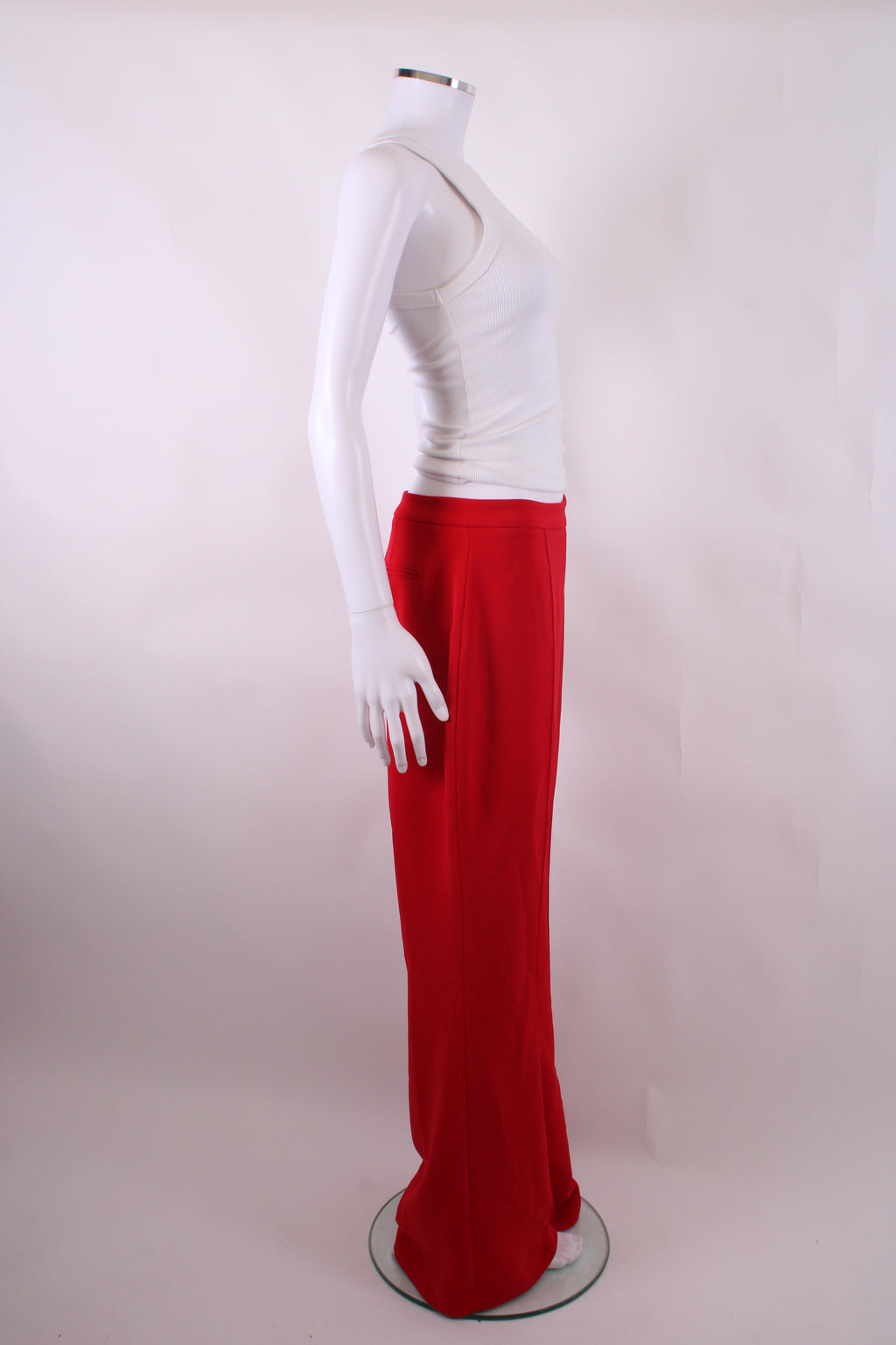 Nadine Merabi Flare Trousers Red 12