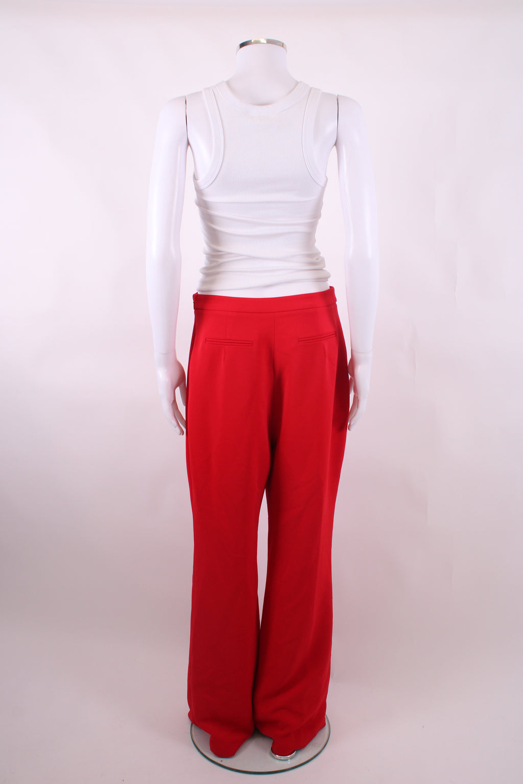Nadine Merabi Flare Trousers Red 12