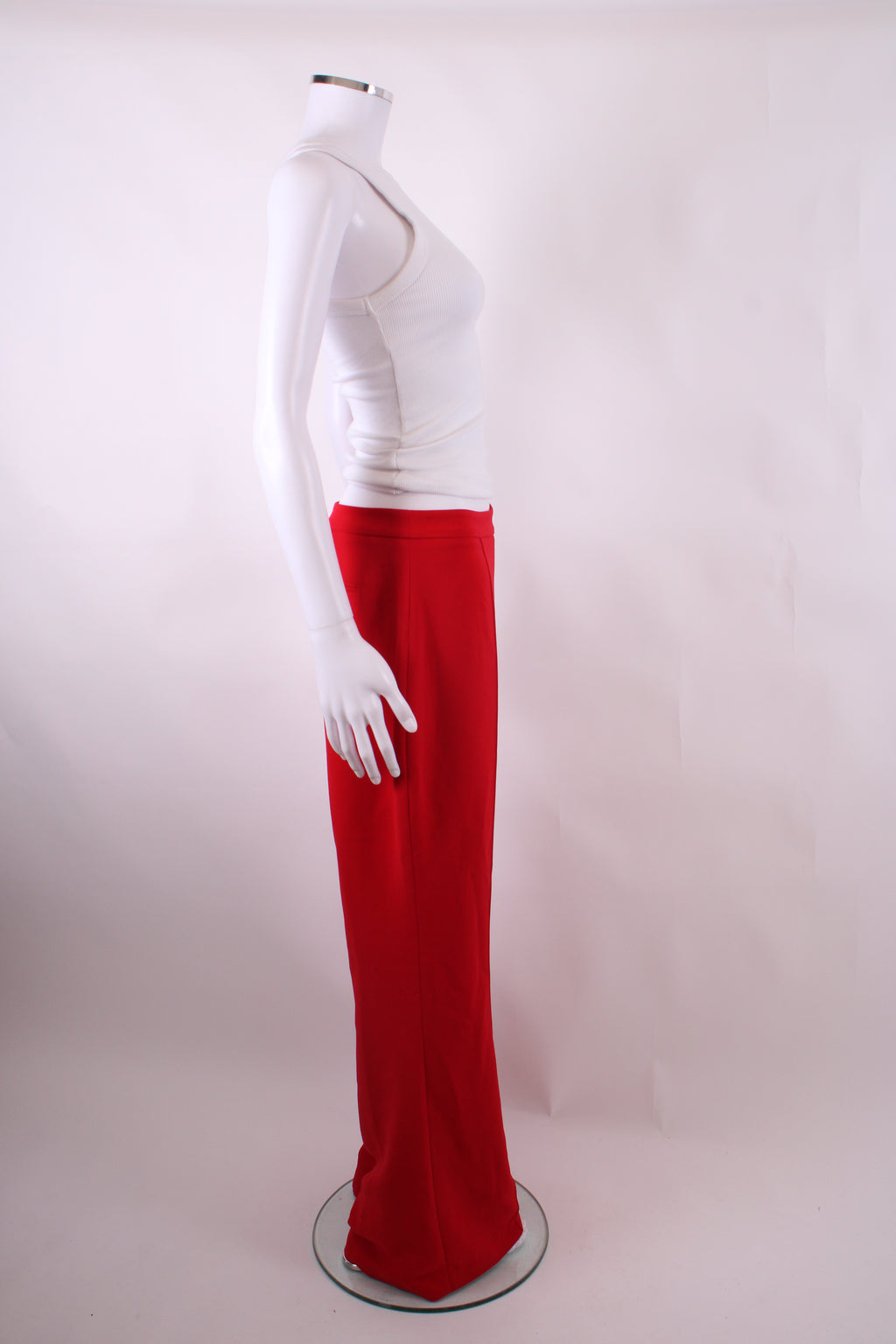 Nadine Merabi Flare Trousers Red 12