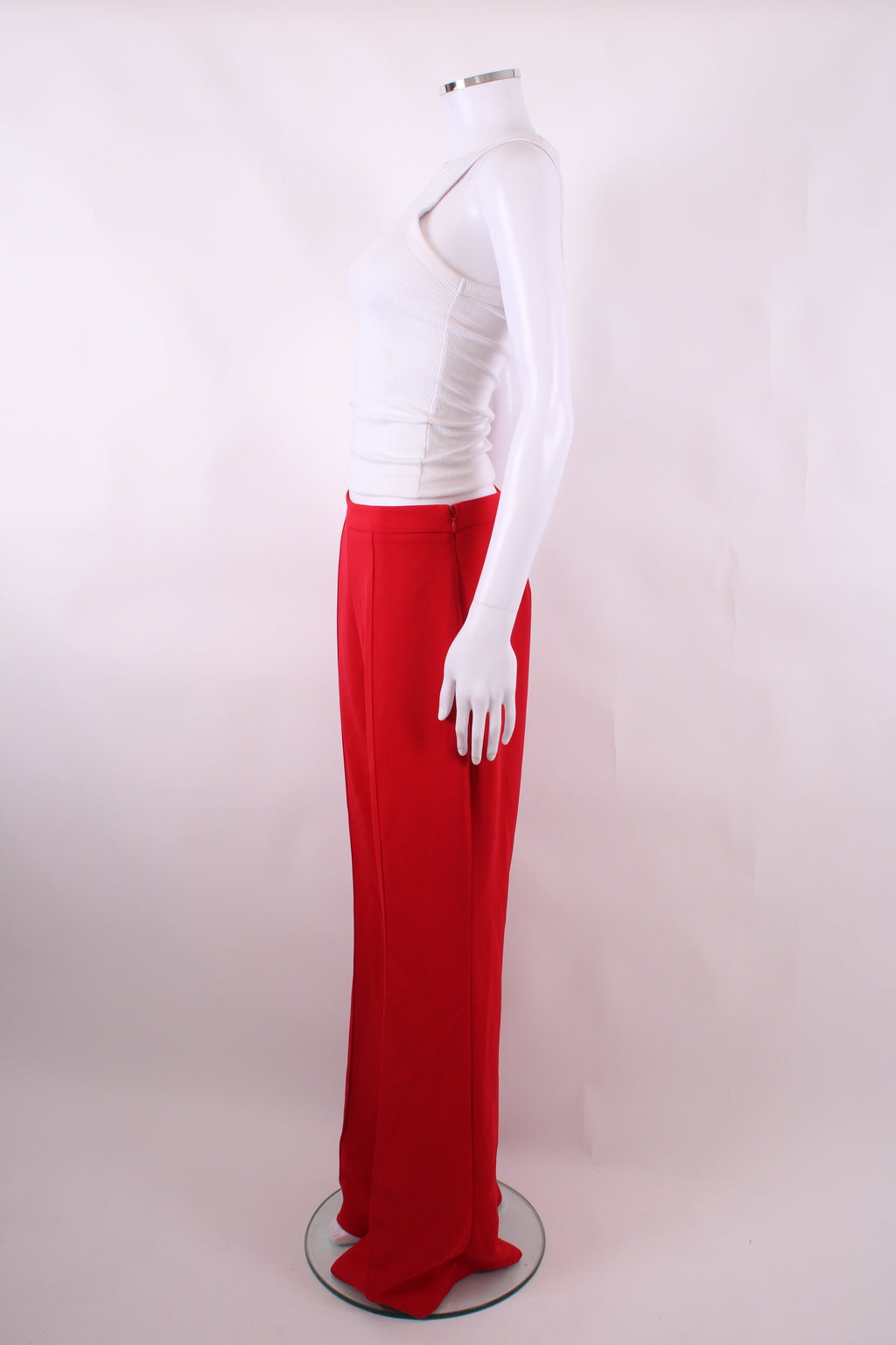 Nadine Merabi Flare Trousers Red 12