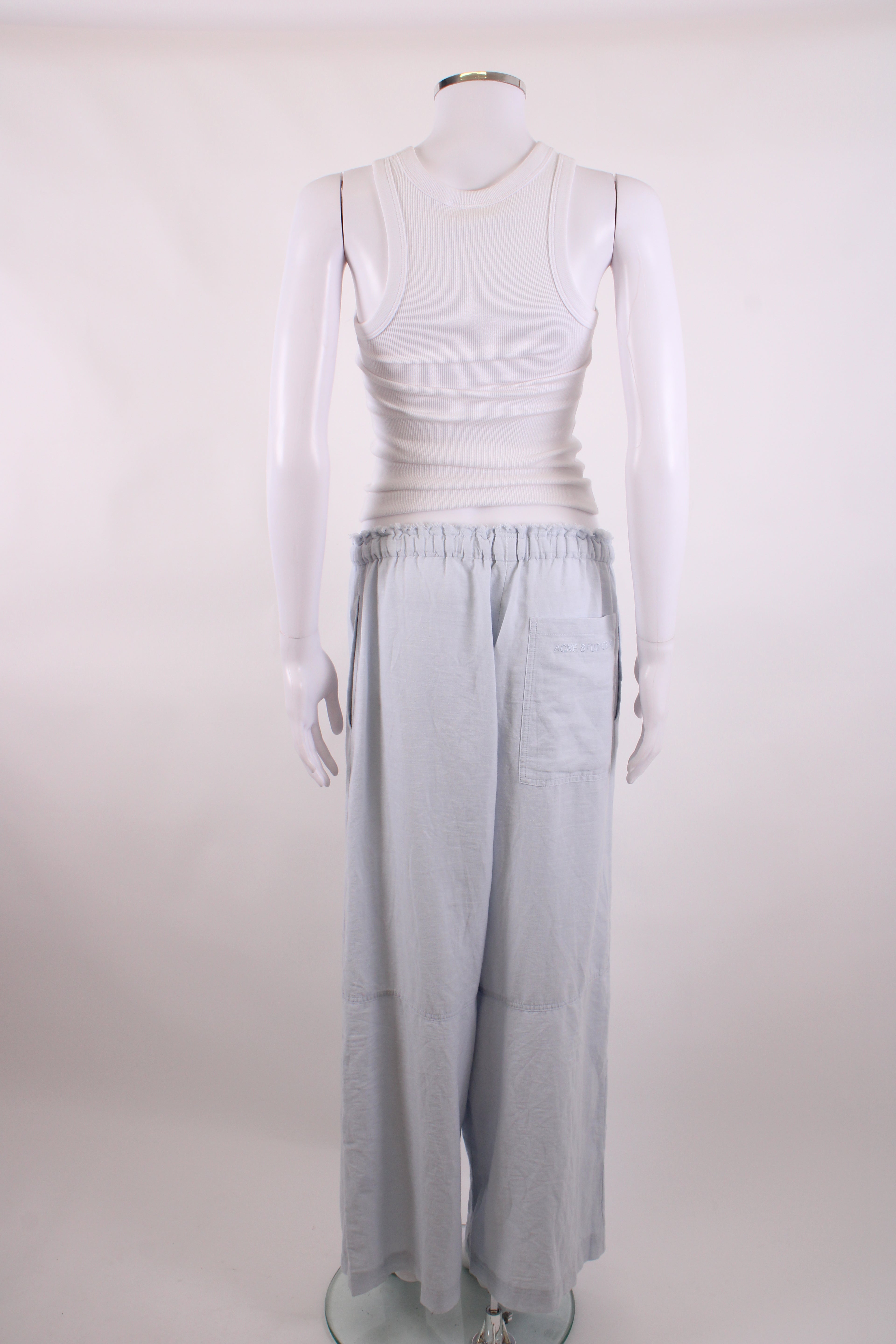 Acne Studios Trousers Light Blue 8