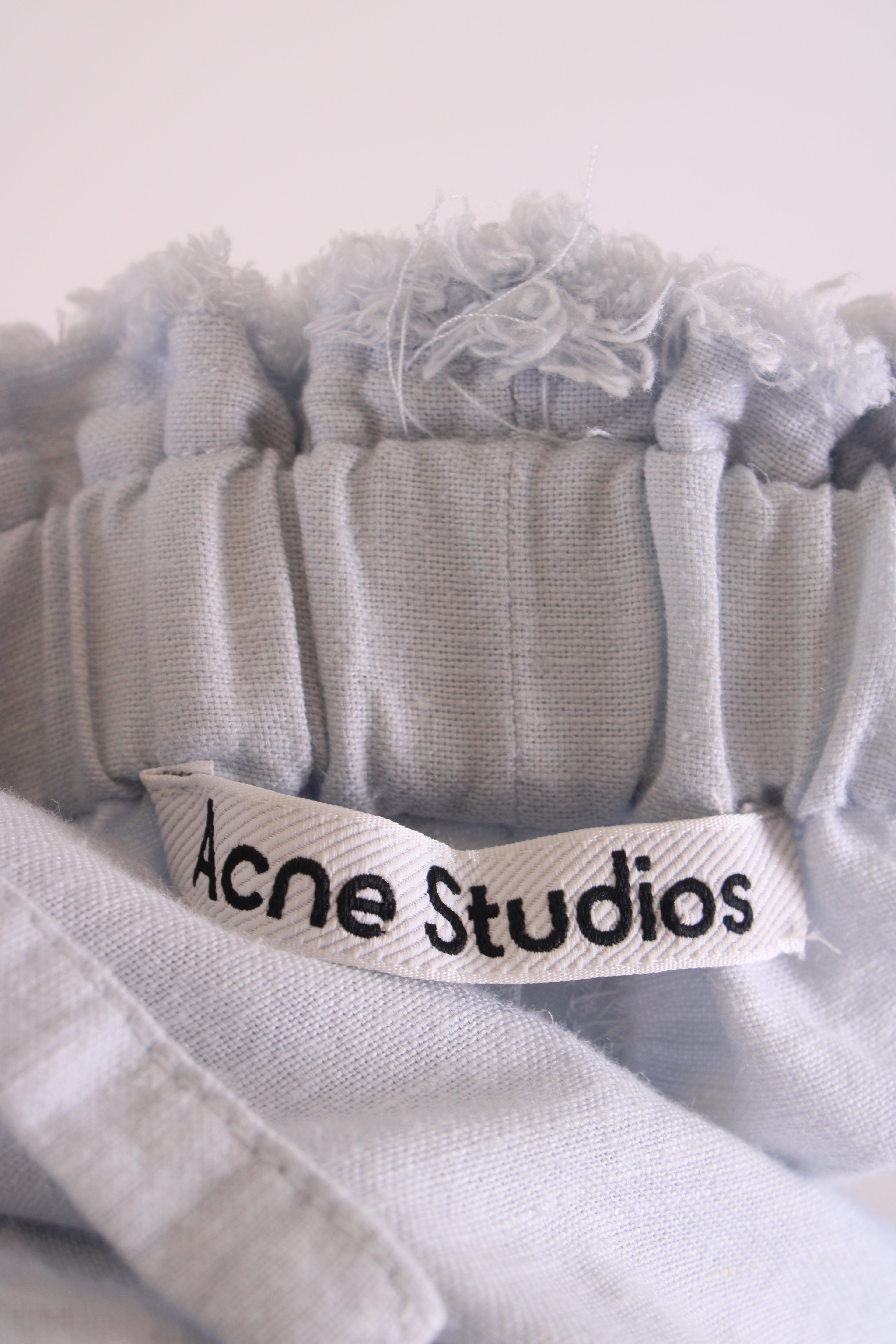 Acne Studios Trousers Light Blue 8