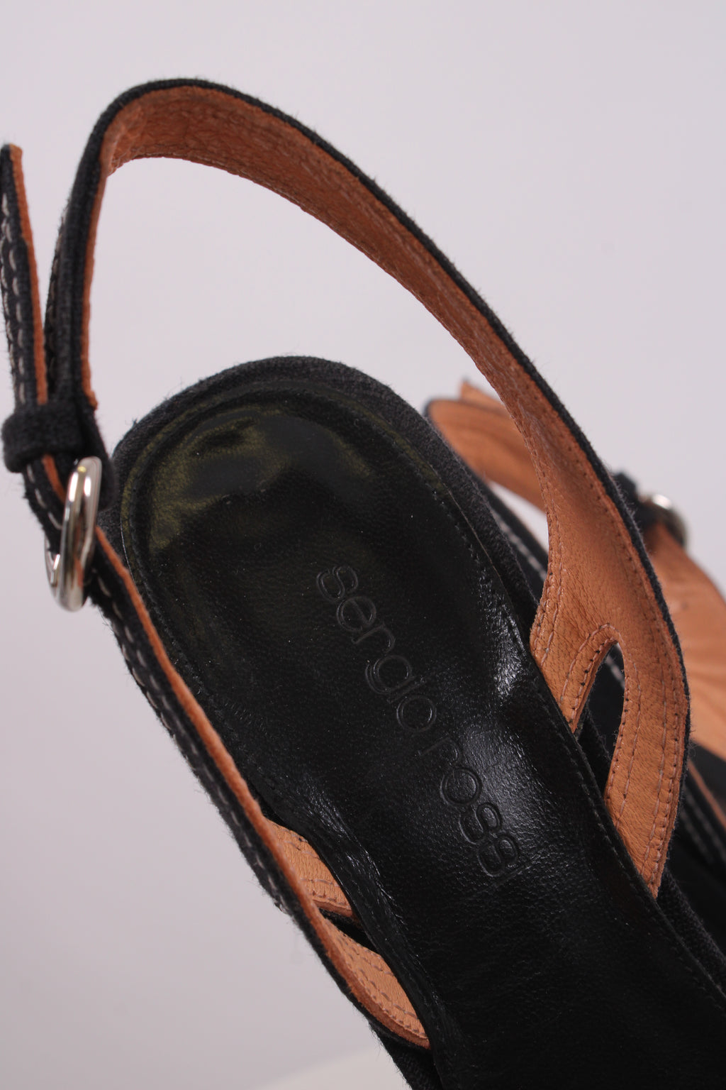 Sergio Rossi Rope Detail Wedges Black 38