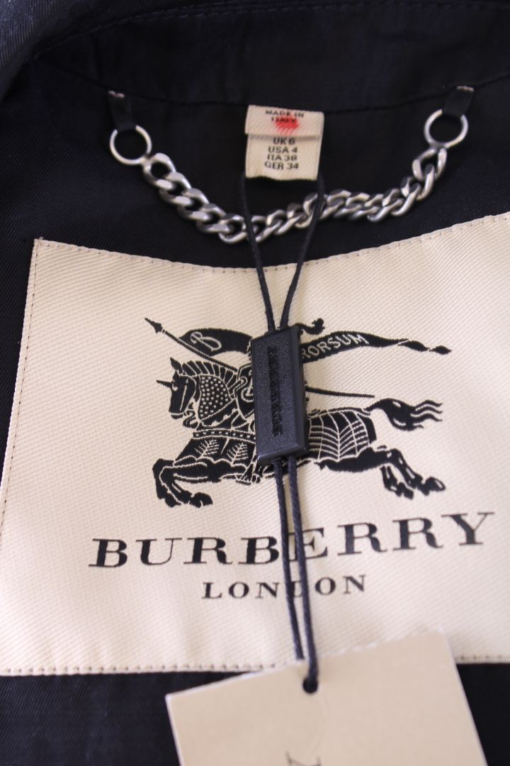 Burberry Coat Black 6